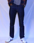 Men's Dark Blue Denim Jeans